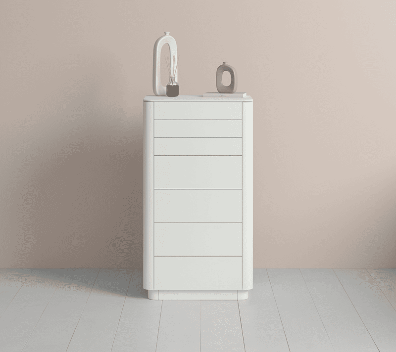 Комод 7 ящиков Tammi белый_2