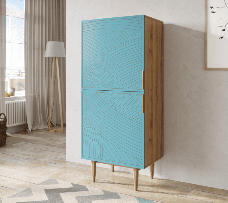 Тумба Line голубой LN05/GR1/blue_3