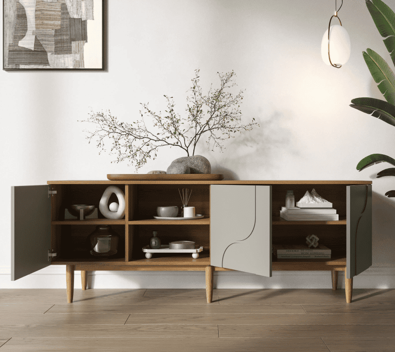 Тумба Arka серый/бежевый AR10-F2_2