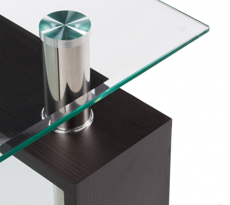 Журнальный столик стеклянный CT1-052 венге_2