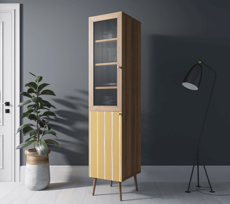 Витрина Berber оранжевый/коричневый BB39/Print_43_3