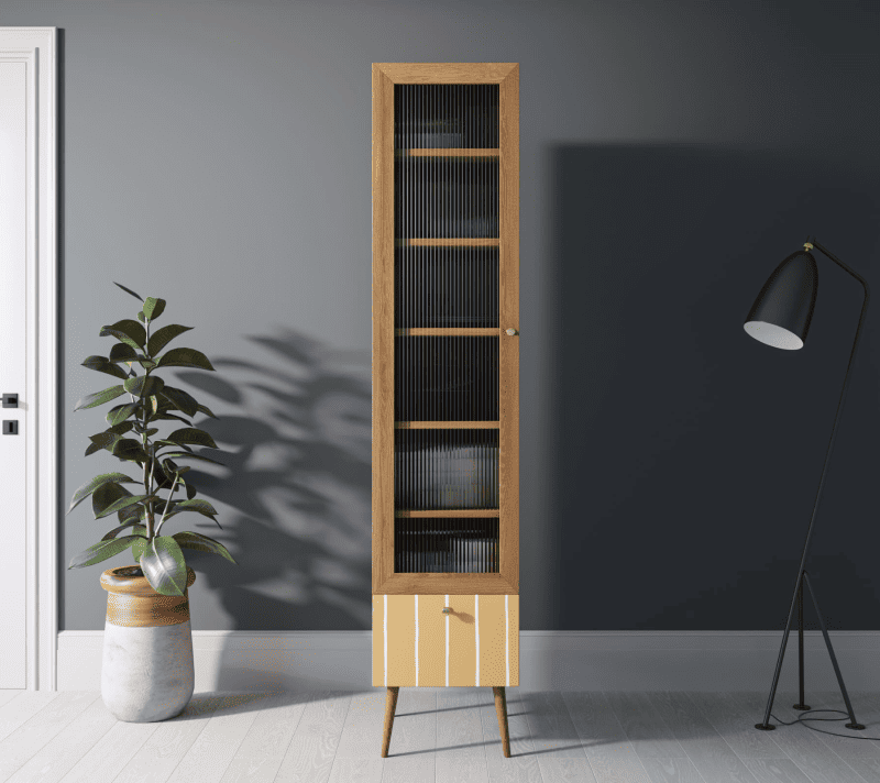 Витрина Berber оранжевый/коричневый BB48/Print_43_1