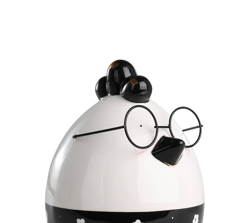 Фигурка Цыпленок LANDJUT черный/белый 427919_2