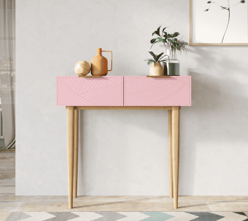 Стол консольный Line розовый LN16/GR1/pink_1