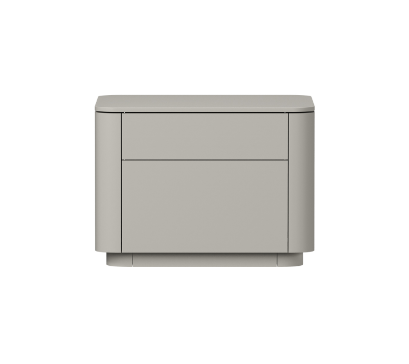 Тумба прикроватная 2 ящика Tammi серо-бежевый 50