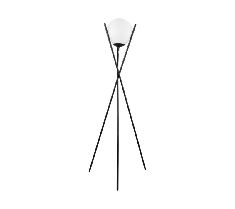 Торшер Сельвезинас черный/белый 39594