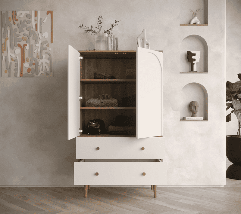 Тумба-комод Arka бежевый AR14_2