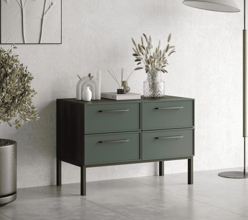 Комод Nicole зеленый NEM05G_3