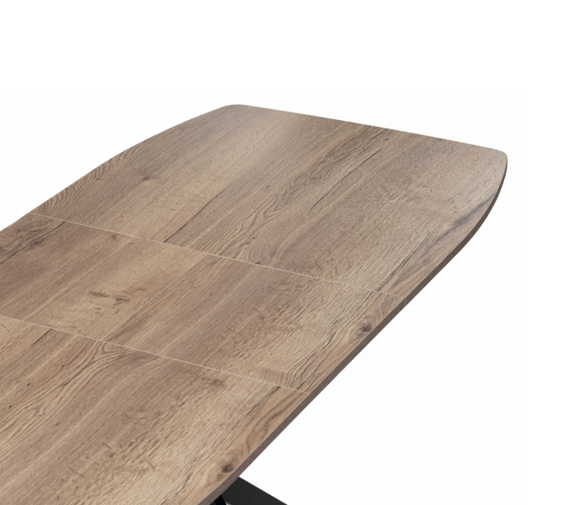 Стол Тамаса дуб галифакс табак/черный_3