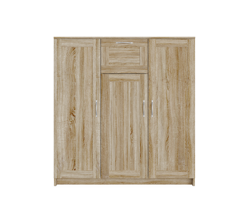 Тумба с 3 дверцами и ящик Sirius сонома 117x123