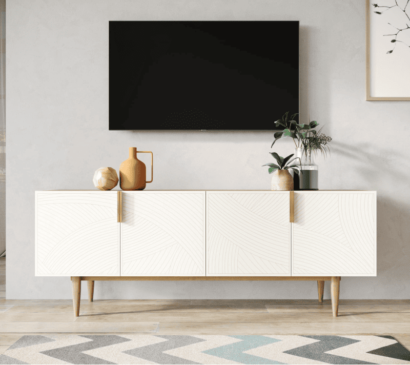 Тумба под телевизор Line бежевый LN06/GR1/beige_1