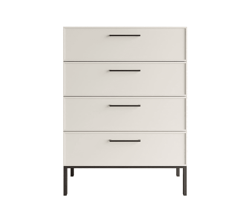 Комод Nicole белый NEM18