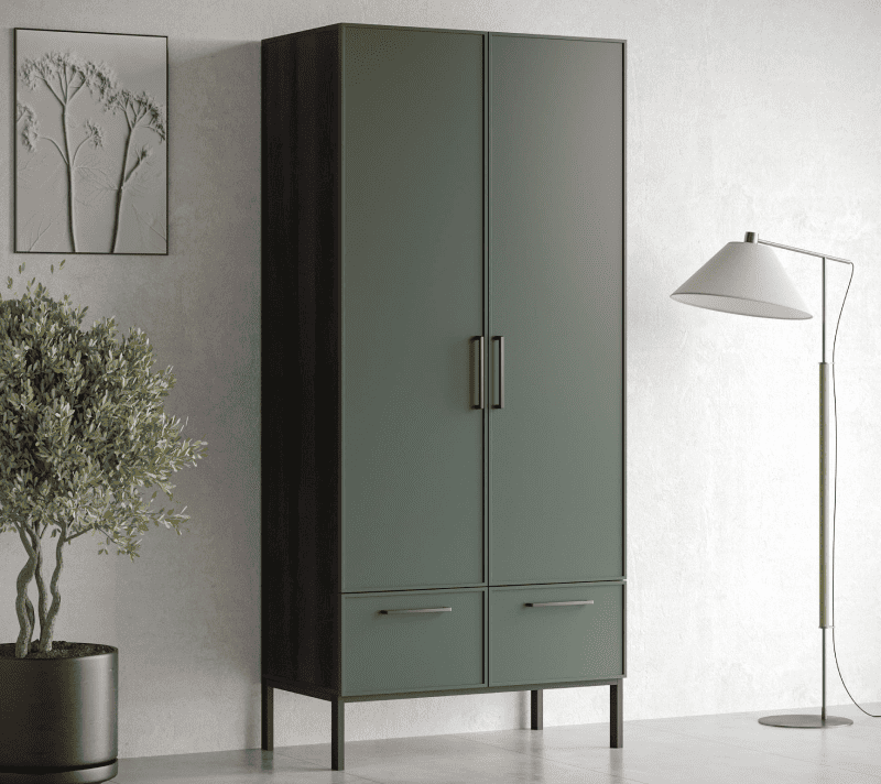 Шкаф Nicole зеленый NR26G_3