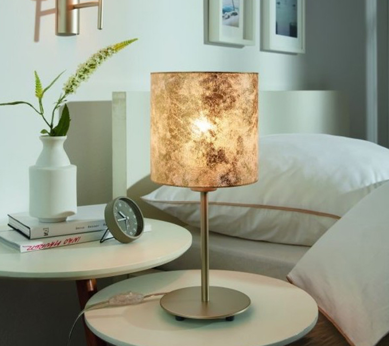 Настольная лампа Визербелла золотой 97646_1