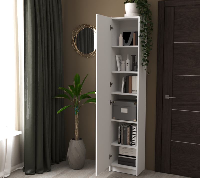 Дверь для стеллажа Varma белый 190_5