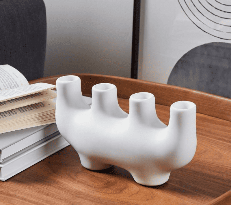 Подсвечник Амбилоб белый 421245_2