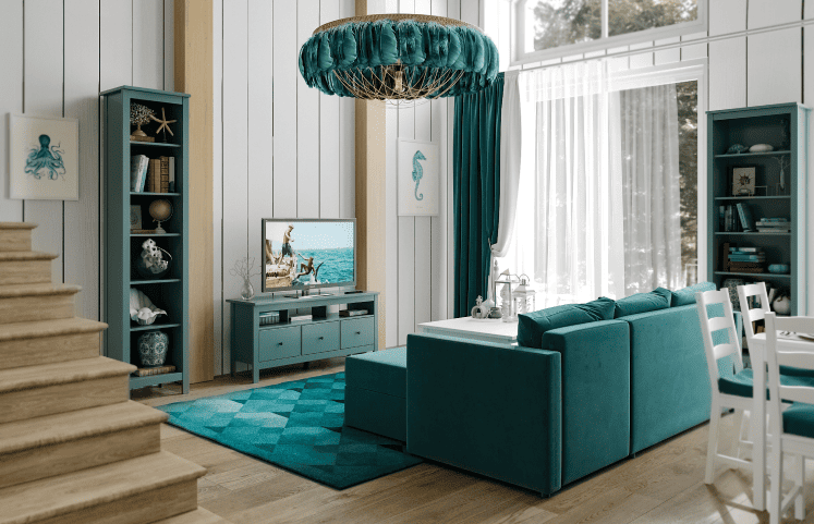 Коллекция Saga темно-бирюзовый