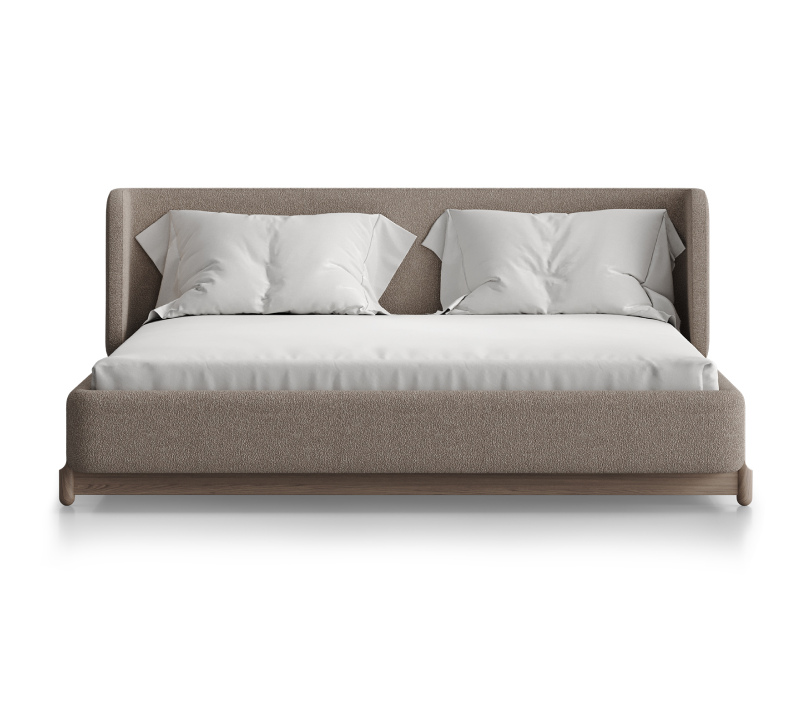 Кровать Basic бежевый букле 160x200