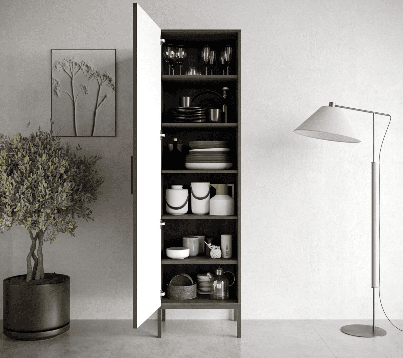 Шкаф Nicole зеленый NEM101G_3