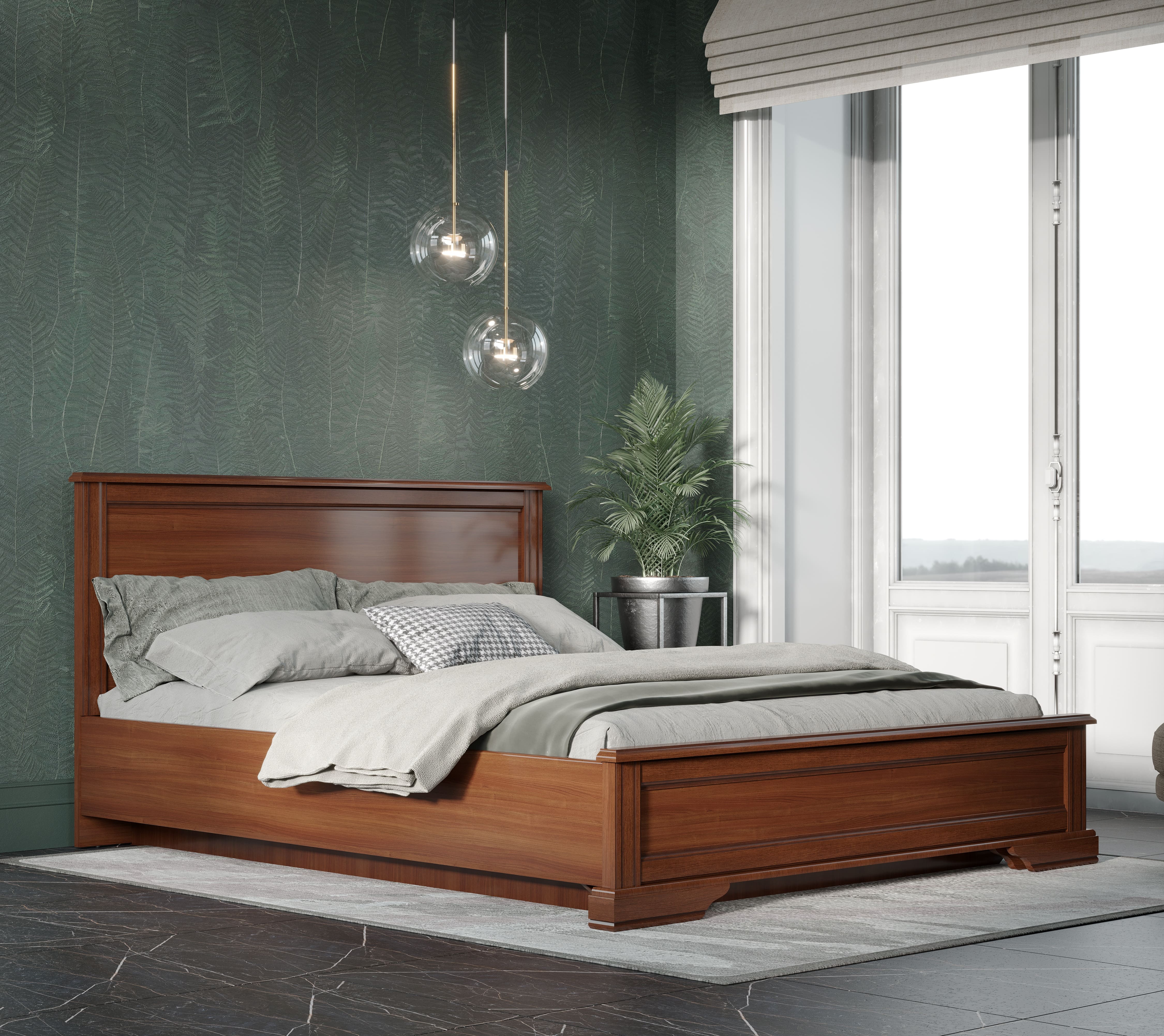 Кровать с подъемным механизмом Stylius орех донской LOZ160x200_2