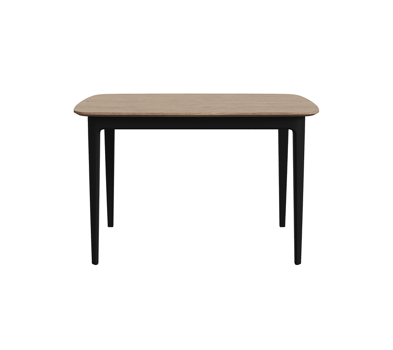 Стол обеденный Tammi натуральный дуб/черный 120x80