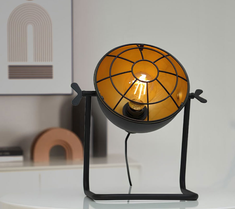 Настольная лампа TREBURLEY коричневый/черный 43185_1