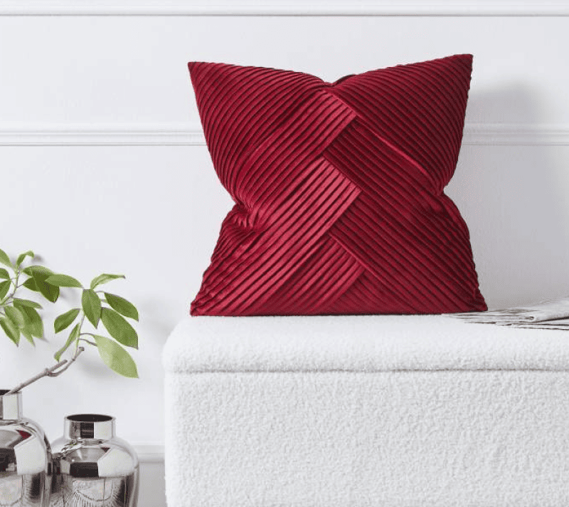 Подушка декоративная Шура бордовый 420265_2