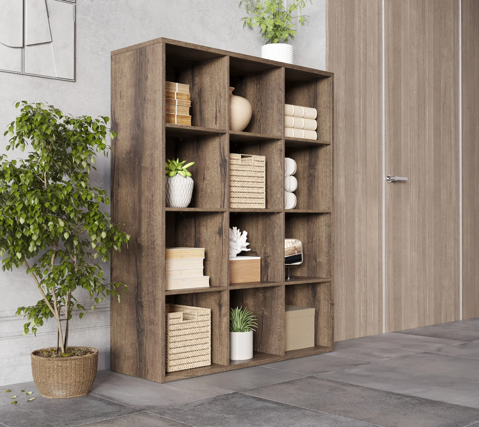 Стеллаж Непо дуб монастырский REG/15/12_2