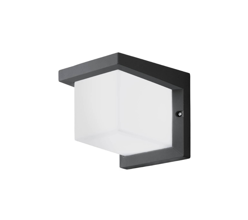 Настенный светильник светодиодный Дезелла 1 антрацит/белый 95097