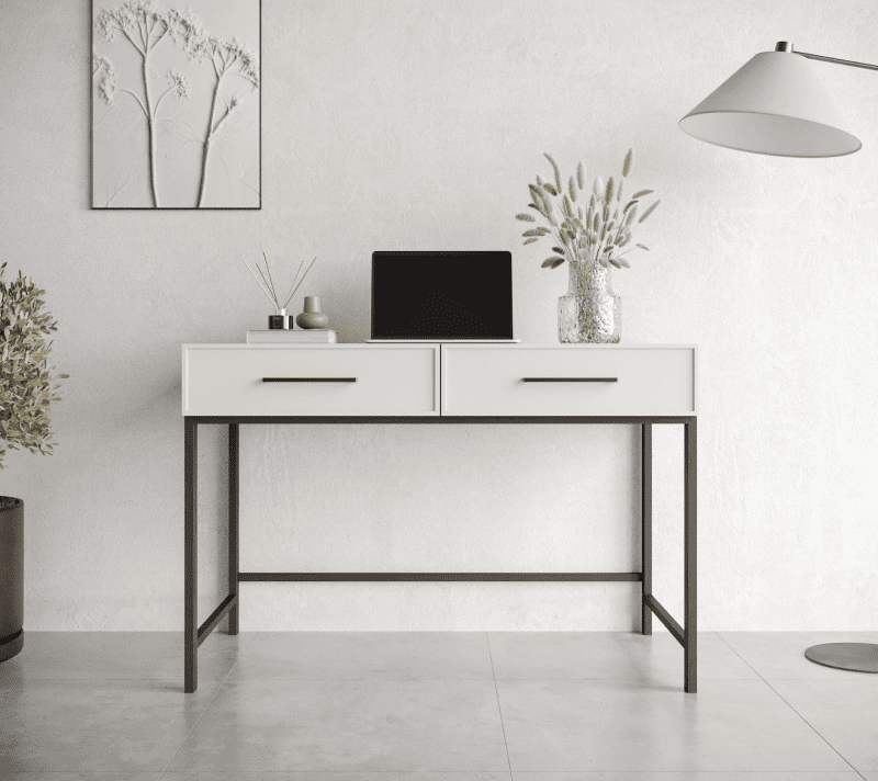 Стол письменный Nicole белый NBB32_1