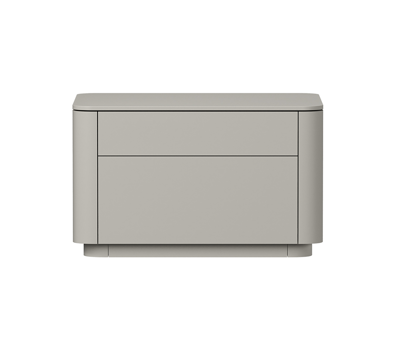 Тумба прикроватная 2 ящика Tammi серо-бежевый 60