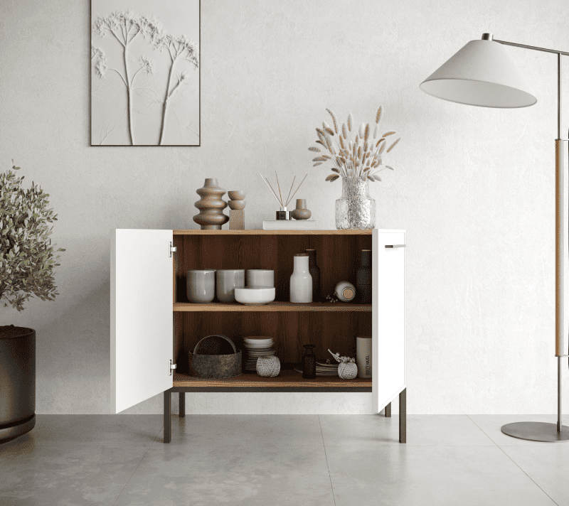 Тумба Nicole белый NEM02_2