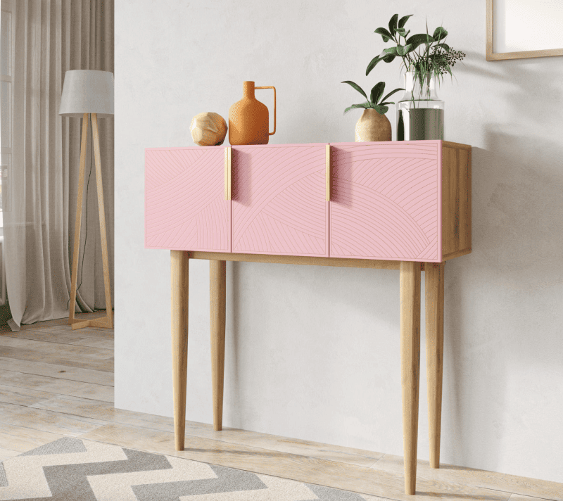 Стол консольный Line розовый LN15/GR1/pink_3