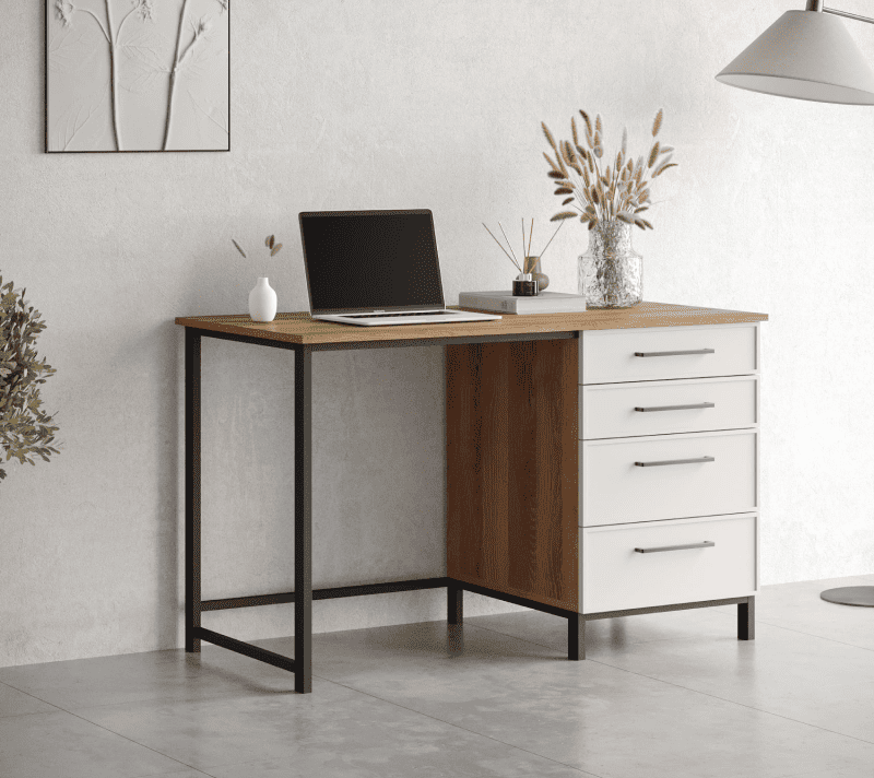 Стол письменный Nicole белый NR23_3