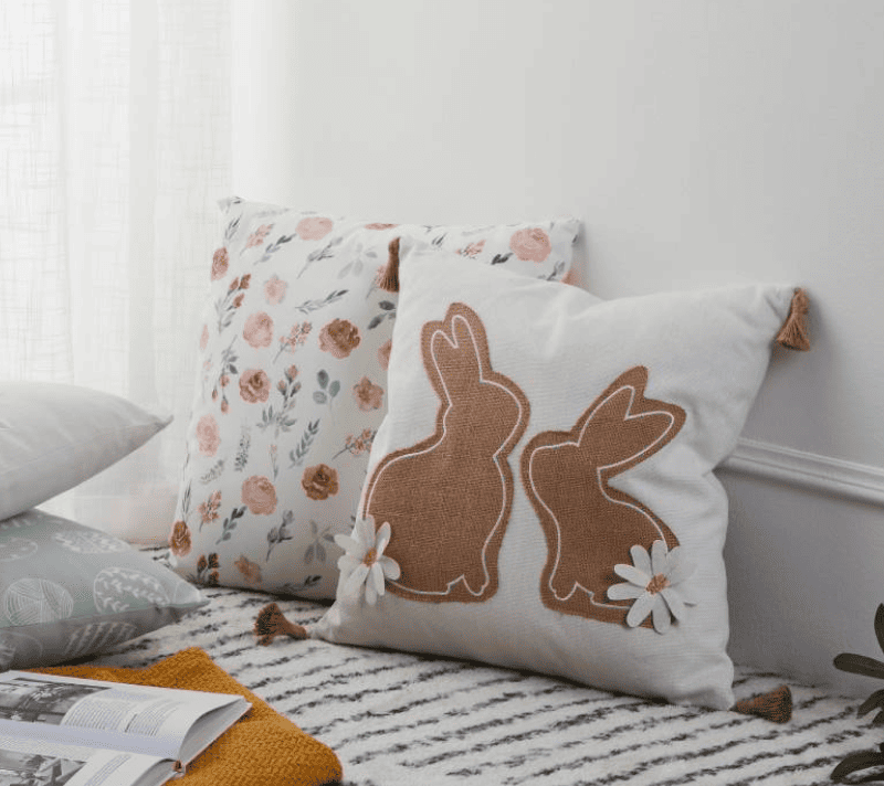 Подушка декоративная CHEVERY белый/коричневый 420097_2