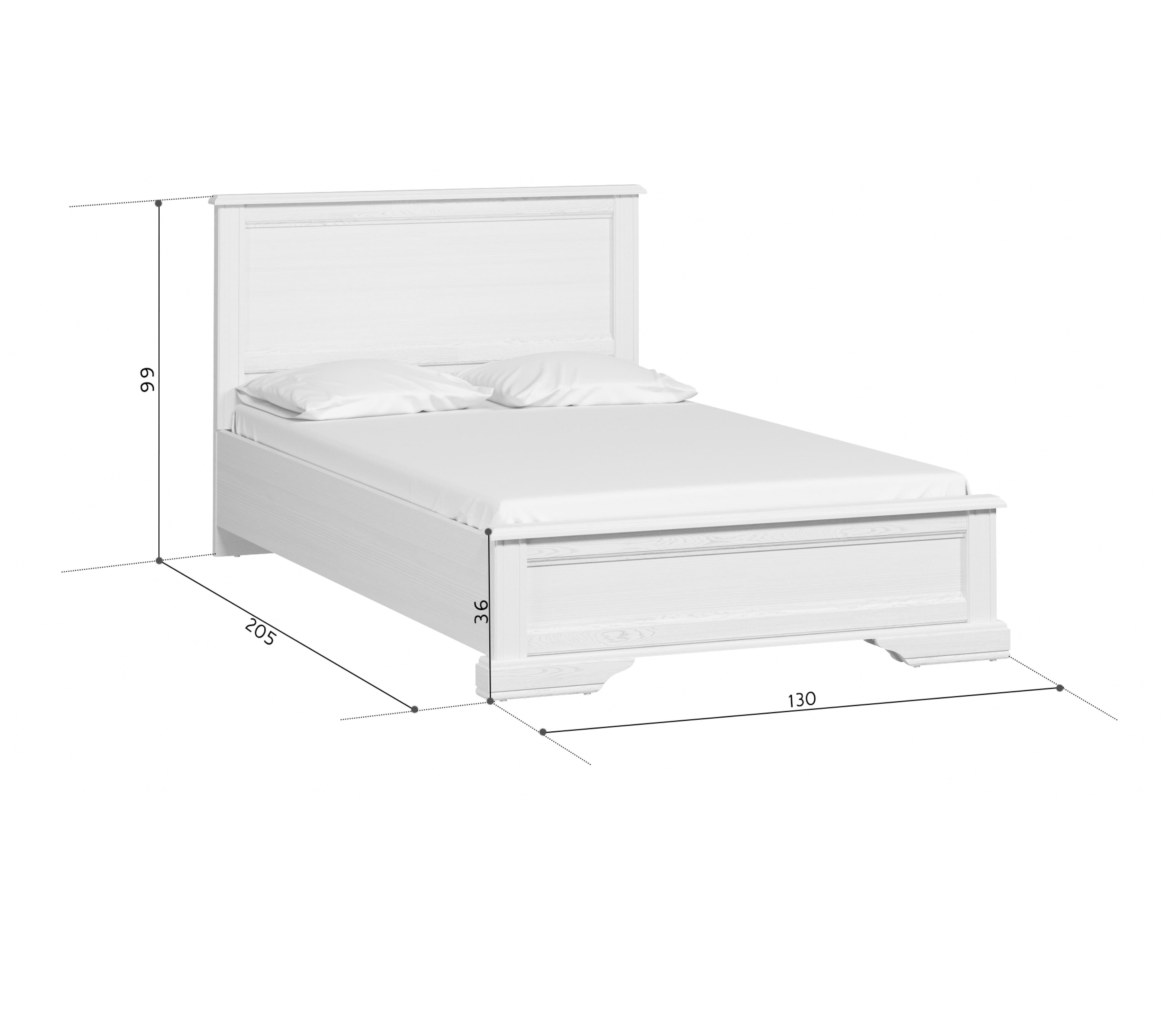 Кровать Stylius орех донской LOZ120х200_3