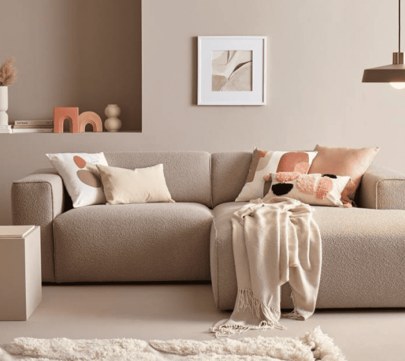 Подушка декоративная Чевери бежевый/коричневый 420007_3