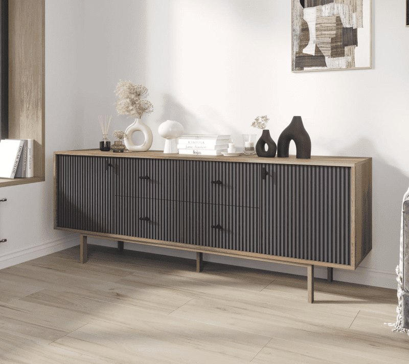 Тумба-комод Emerson черный/комод EM19/7024/L_3