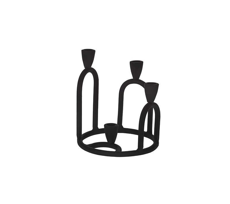 Подсвечник Джеллико черный 422106