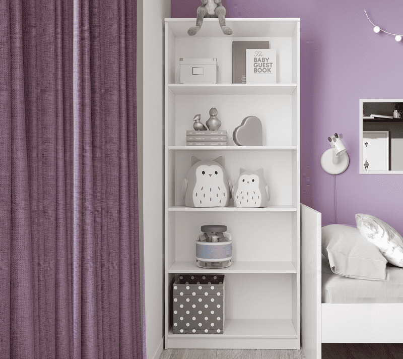 Стеллаж Sirius белый 78_2