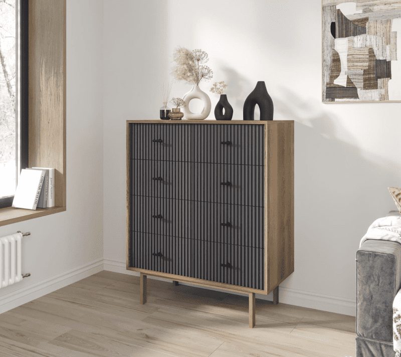 Комод Emerson черный/коричневый EM20/7024/L_3