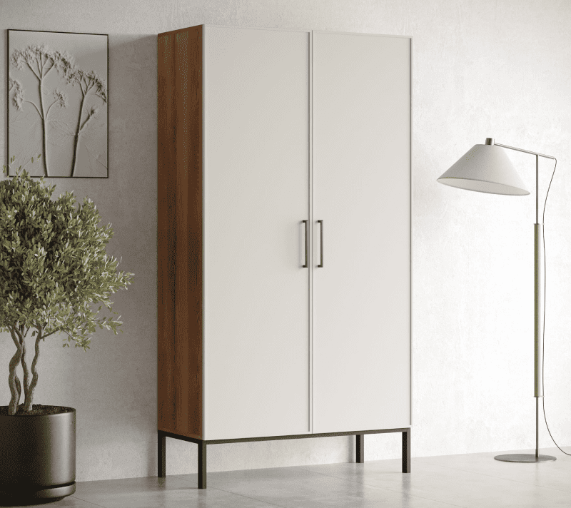 Шкаф Nicole белый NEM091_3