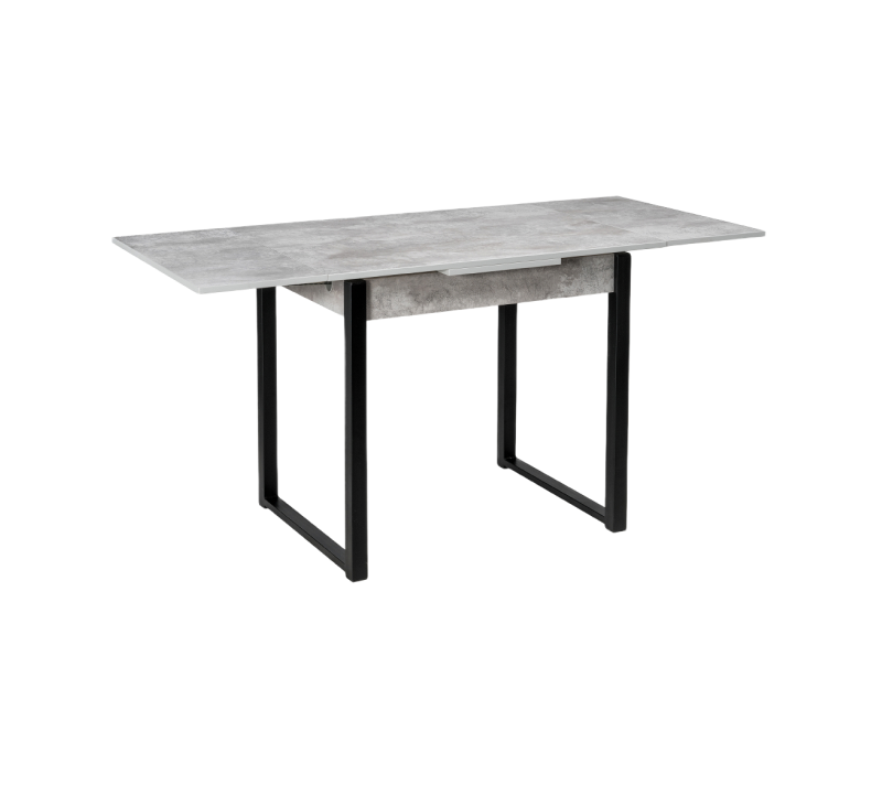 Стол Форли бетон/черный матовый_1