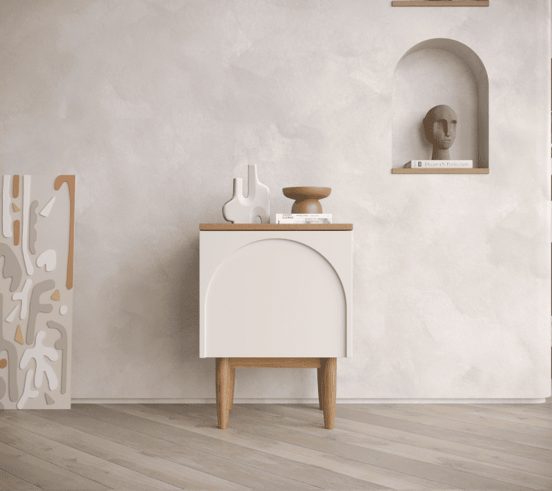 Тумба прикроватная Arka бежевый AR15_1