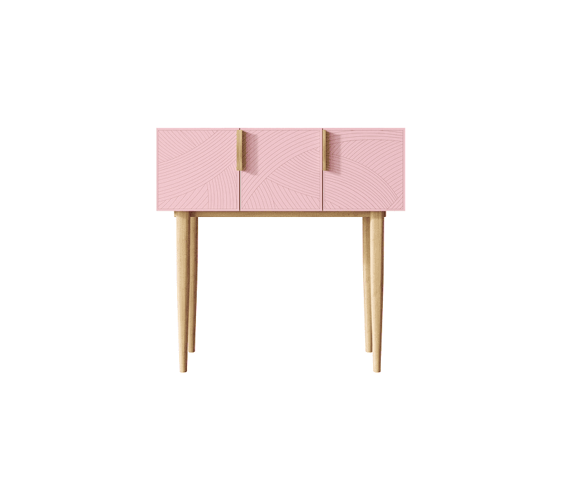 Стол консольный Line розовый LN15/GR1/pink