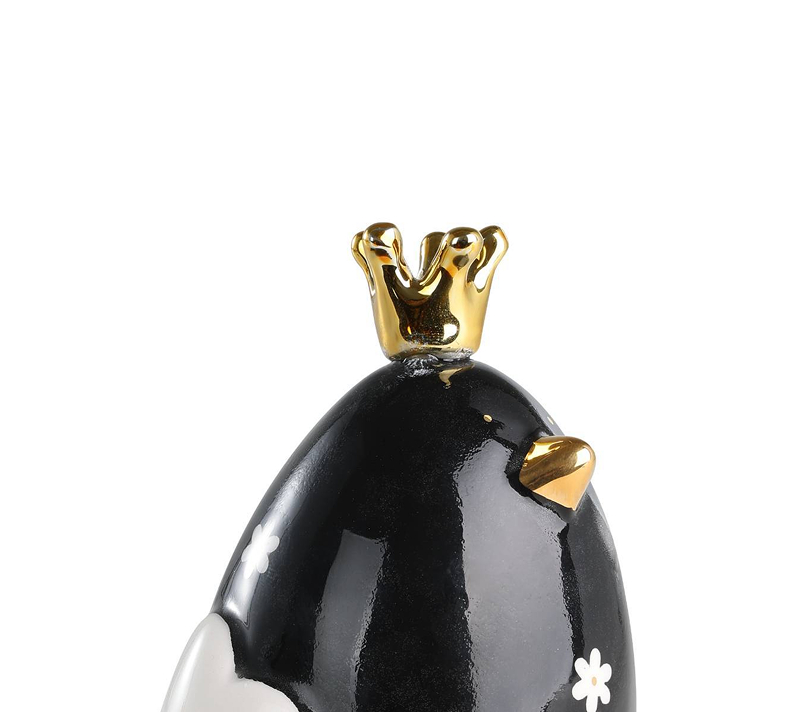 Фигурка Птица LANDJUT черный/белый 427924_2