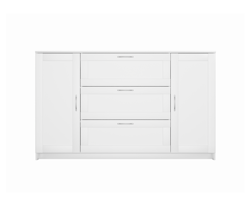Тумба-комод Sirius белый 156x95