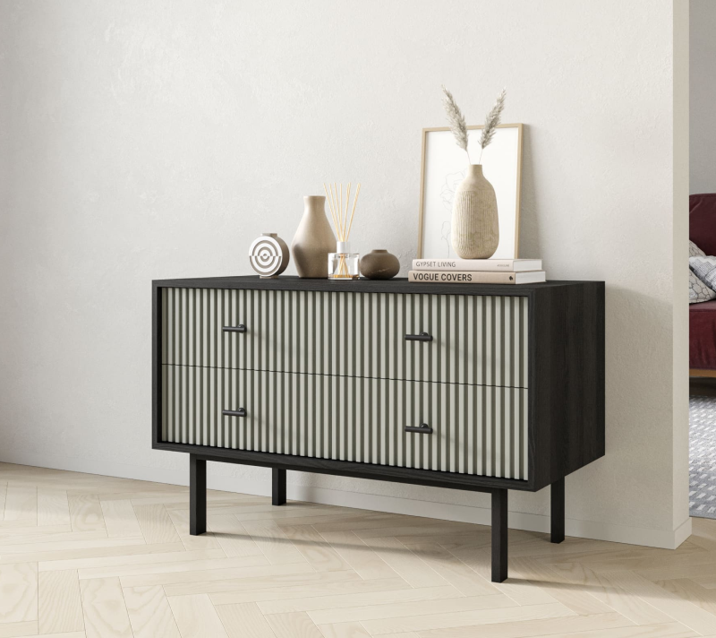 Комод Emerson серый/черный EM05/gray/L_3