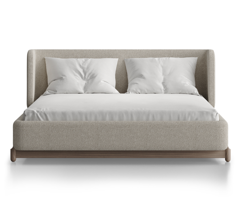 Кровать Basic молочный букле 140x200