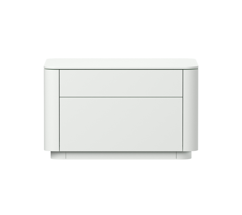 Тумба прикроватная 2 ящика Tammi белый 60